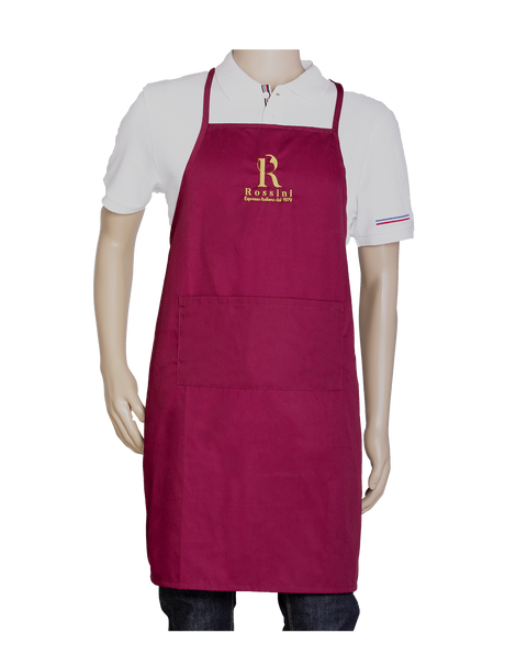 Grembiule da barista a marchio Rossini Caffè, variante